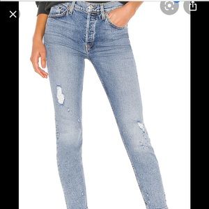 Levi’s Redone vintage inspired skinny Jeans.